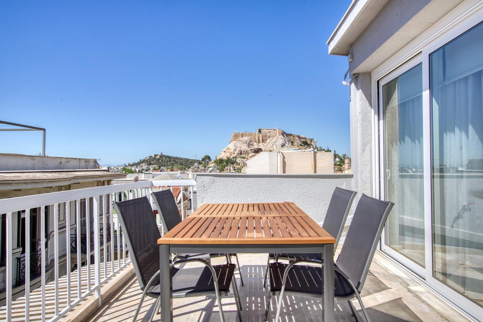 Avgi - Premium Acropolis View - Family Bedroom Atene Esterno foto